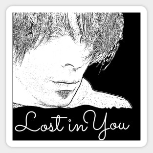 Chris Gaines // Lost in you Sticker